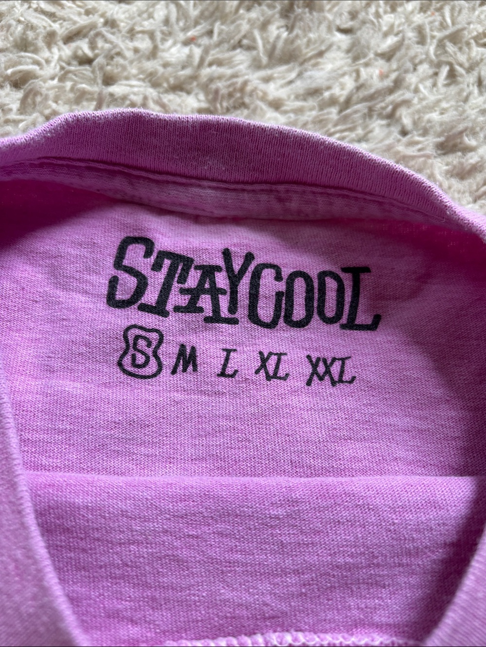 Staycool Kids Short Sleeve Tee in Lavender - Picture 2 of 2